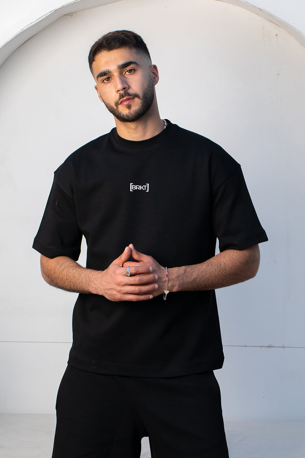 BRKT Black Oversize T-shirt