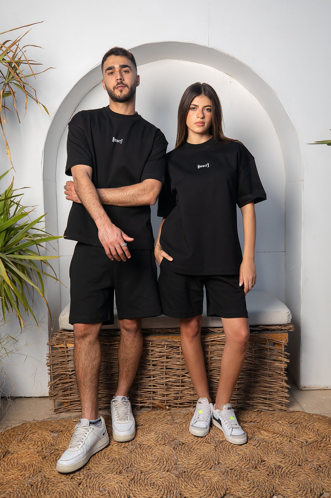 BRKT Black Oversize T-shirt