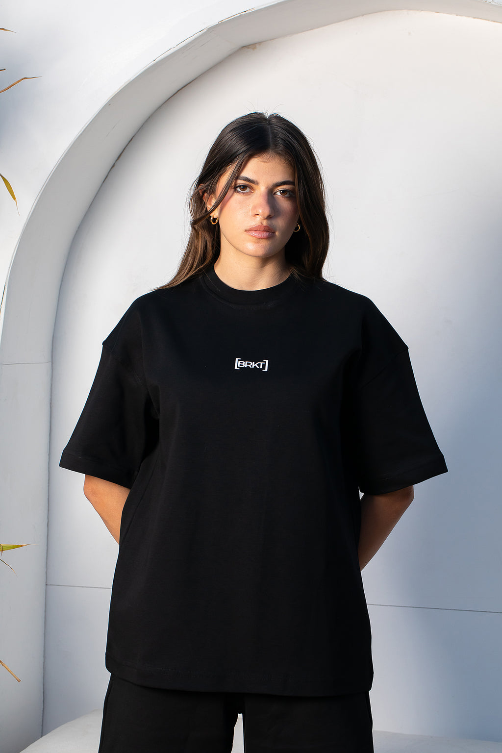 BRKT Black Oversize T-shirt