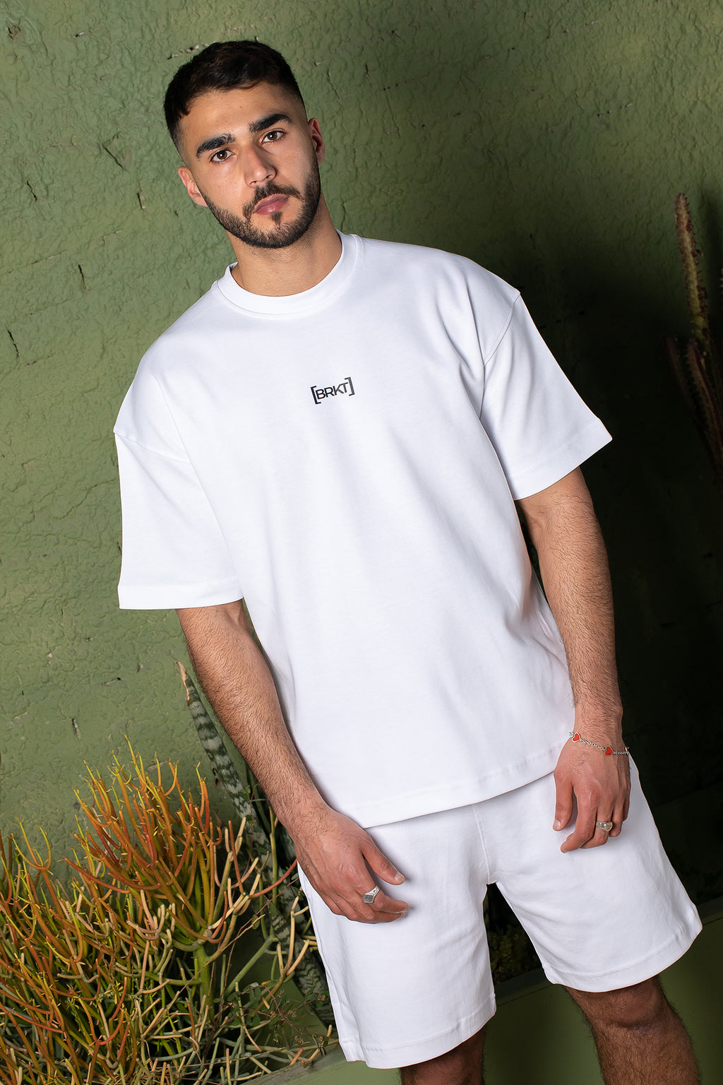 BRKT White Oversize T-shirt